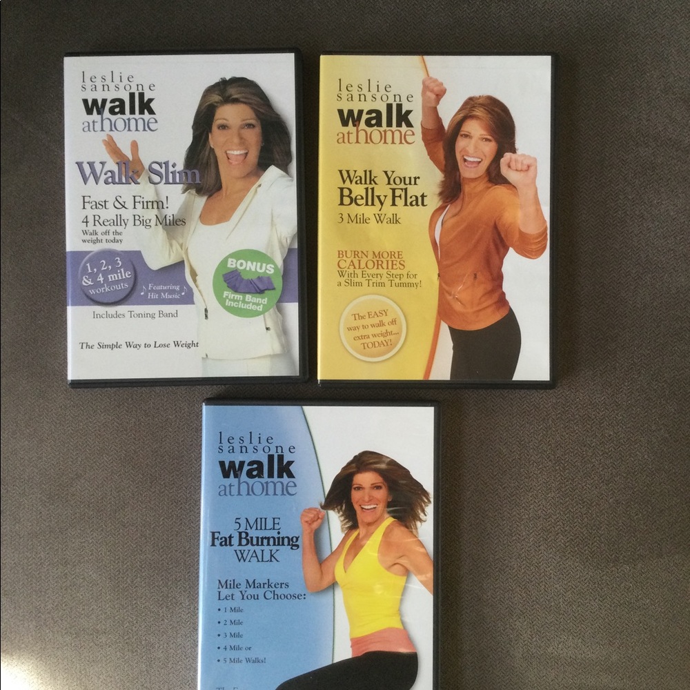 Leslie Sansone work out CD’s
